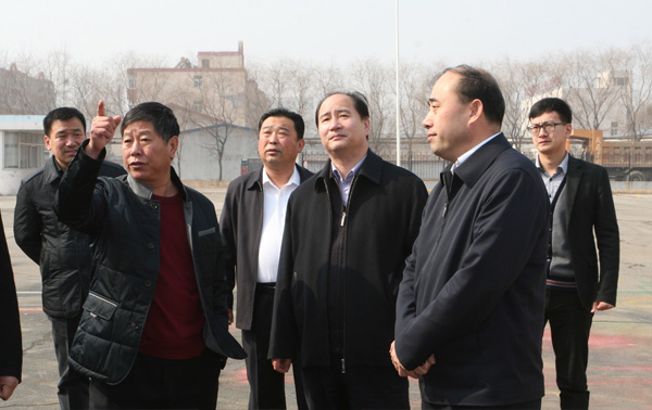 山東省農(nóng)機局領(lǐng)導來我公司視察指導工作